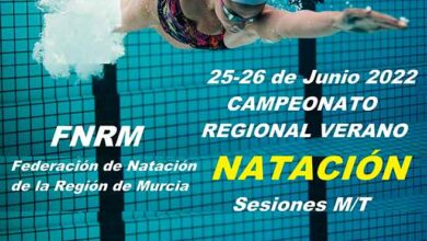 Deporte-Molina-Campeonato-Regional-Verano-2022-de-Natación-Días-25-y-26-CARTEL