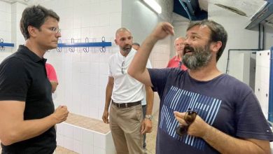 Deporte-Rehabilitacion integral graderío y vestuarios Estadio Municipal Sánchez