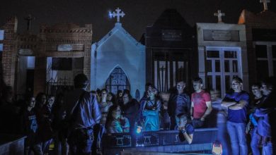 PASEO POR EL CEMENTERIO-Visita nocturna-Foto-2