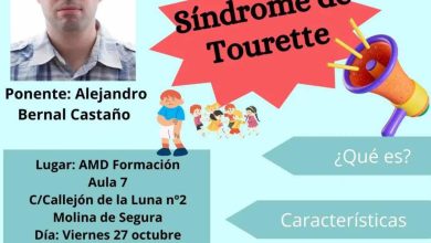 charla. Alejandro Bernal Sindrome de tourette 27-10-23