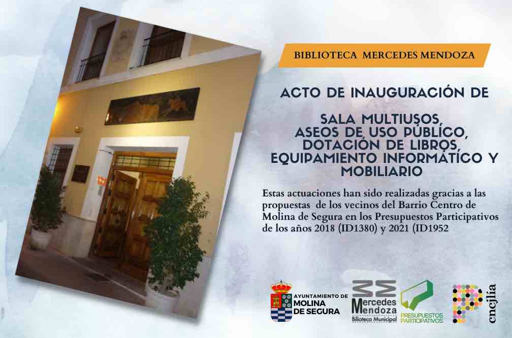 Actuaciones Presupuestos Participativos Biblioteca Mercedes Mendoza - 3