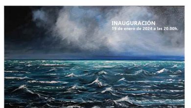 Exposición 'MARES ENCONTRADOS' de Esther Peláez en Sala El Jardín-Molina-19en-16feb24-CARTEL-2