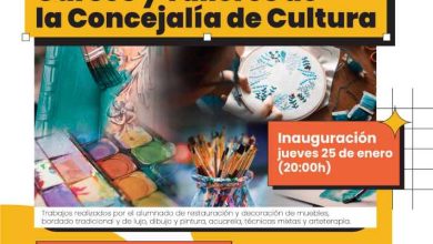 Exposición colectiva Cursos y Talleres Concejalía Cultura en Sala del MUDEM-25en-8mar24-CARTEL-2