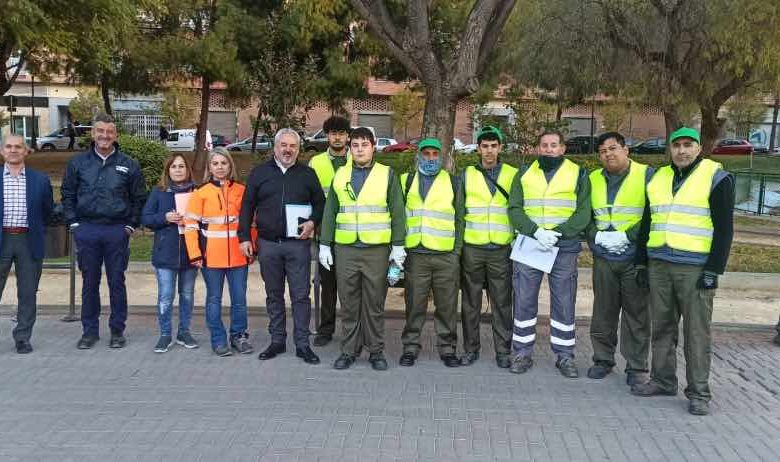 Empleo-Molina-Prácticas en SERCOMOSA alumnos curso Jardinería-2