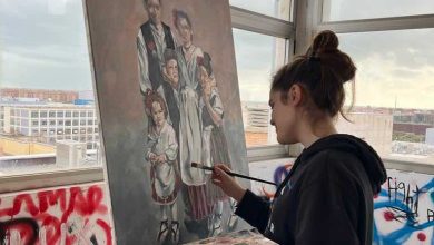 portada victoria de arce pintando