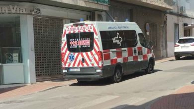 Ambulancia vista de cerca
