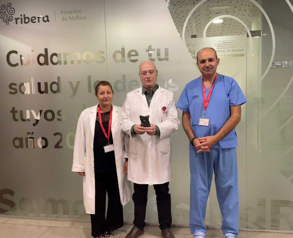Traumatología de Ribera Hospital de Molina, premio TOP20 entre los mejores centros de España-(1)