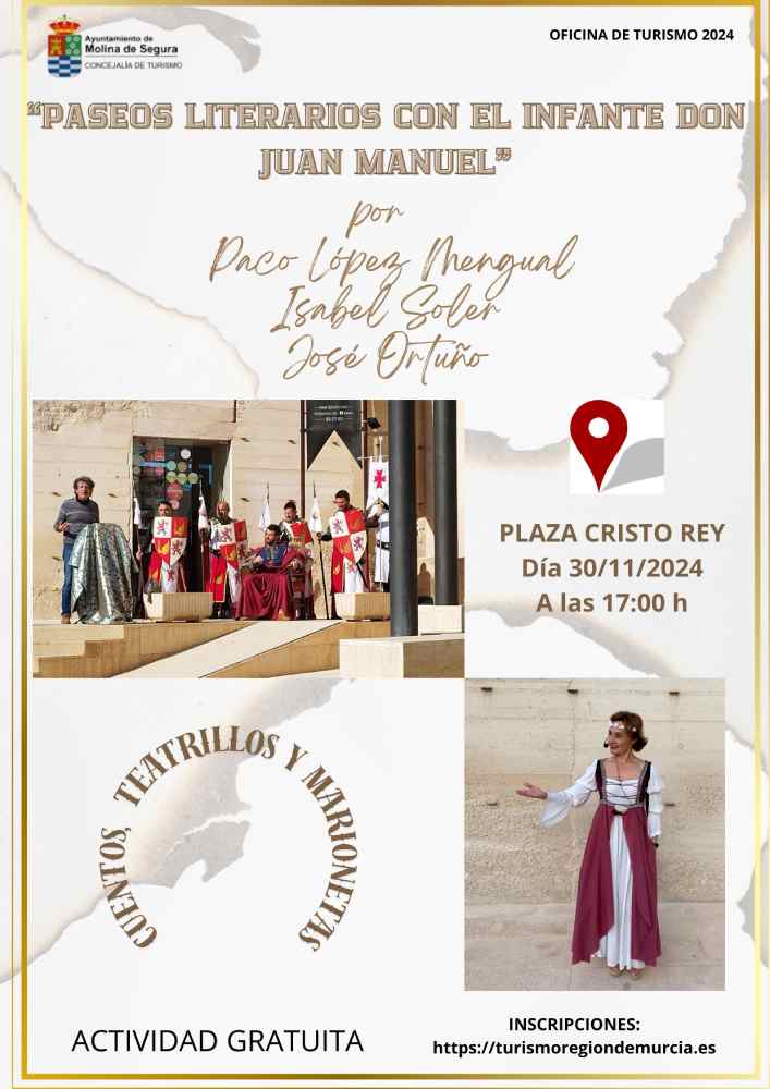 Turismo-Molina-Programa 'Paseos literarios con el Infante Don Juan Manuel'-CARTEL(1)