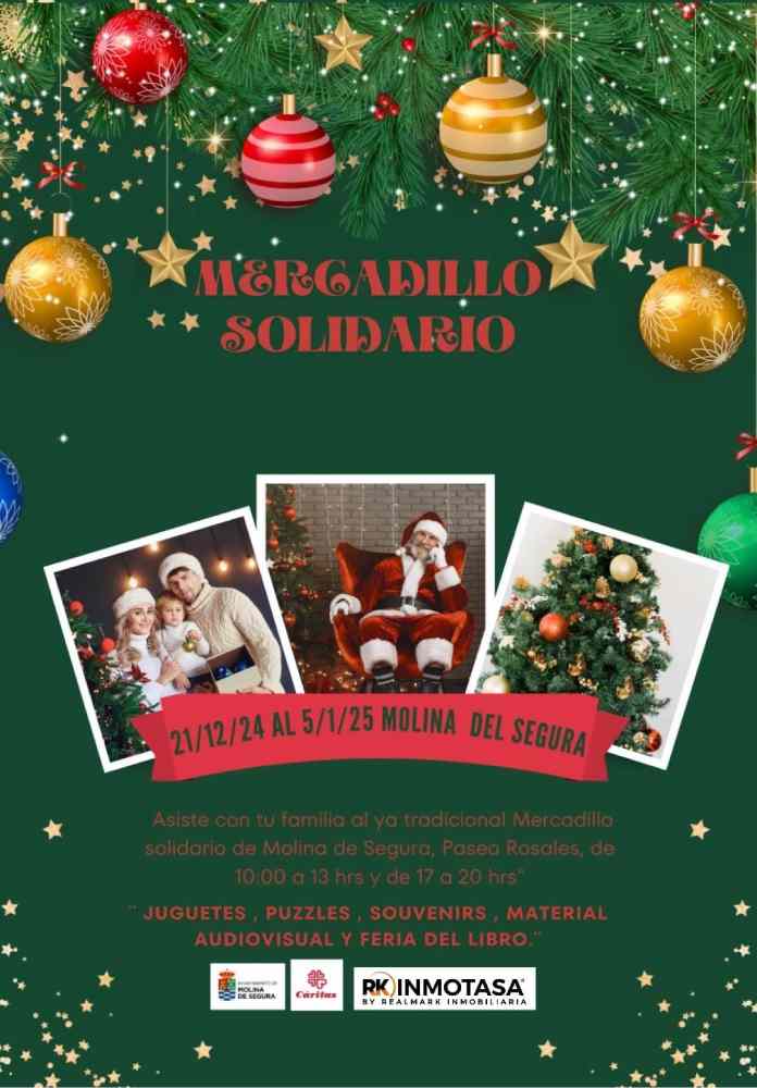 Mercadillo solidario caritas escritores