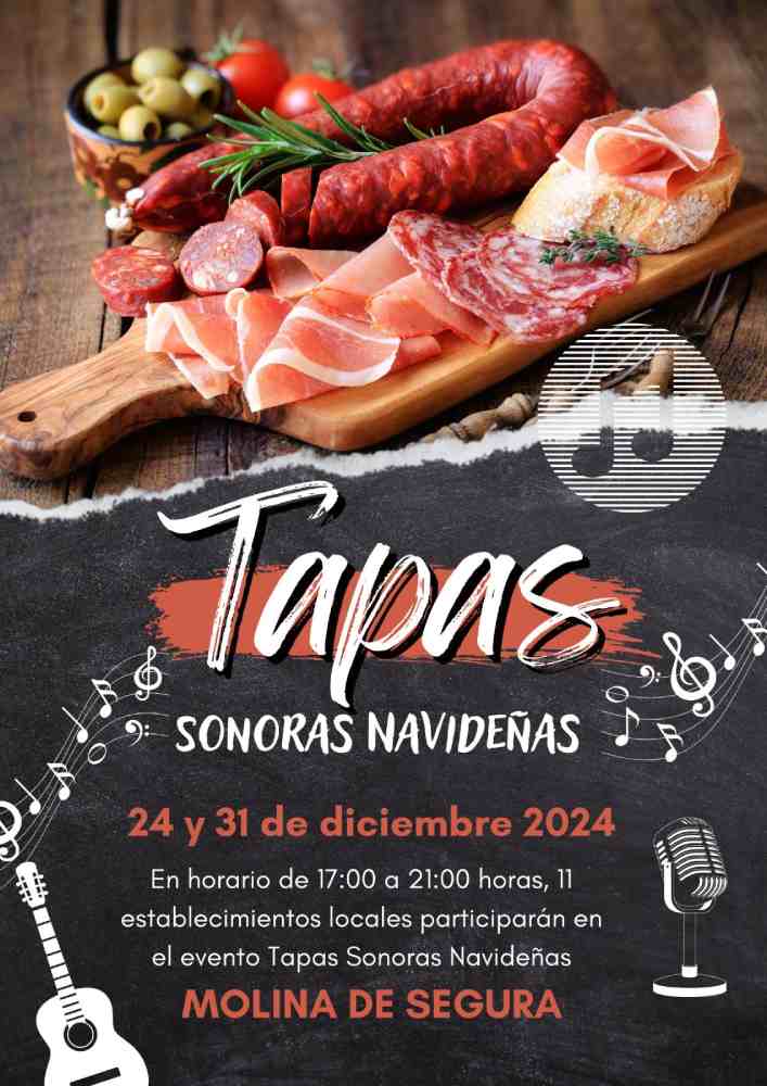 TAPAS SONORAS 2024 CARTEL INFOMOLINA