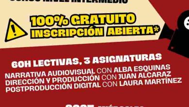 Cultura-Escuela de Cine-Curso de Realización y Creatividad Cinematográfica-Ampliación plazo incripción-CARTEL(1)