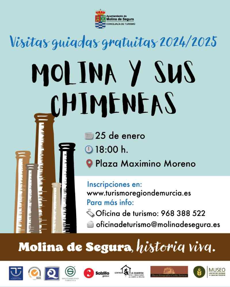 Turismo-Visita guiada gratuita 'MOLINA Y SUS CHIMENEAS'-Día 25-CARTEL(1)