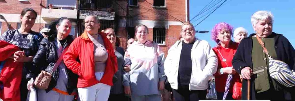vecinas barrio fátima incendio