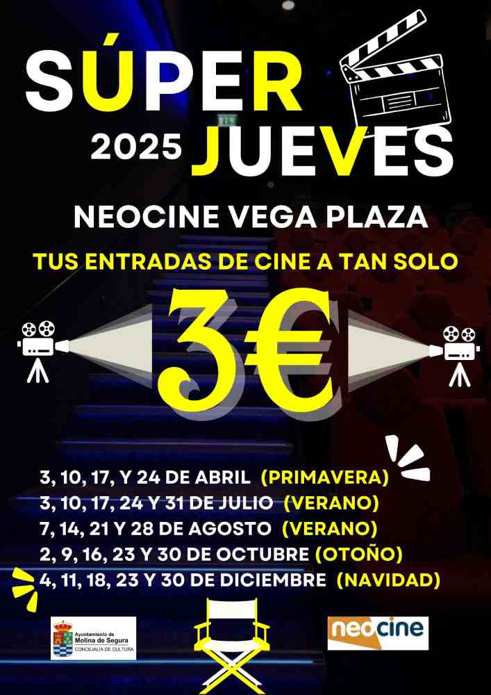 Cultura-Molina-Programa 'LOS SÚPER JUEVES DE CINE' 2025-CARTEL(1)