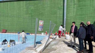 Deporte-Obras mejora en Piscina El Romeral-Visita alcalde-Foto1(1)