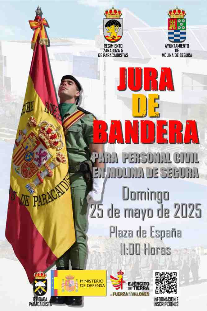 Jura de Bandera de personal civil en Molina-CARTEL(1)