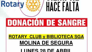 Donación de Sangre-Rotary Club Molina y Biblioteca 'Salvador García Aguilar'-Día 28-CARTEL(1)