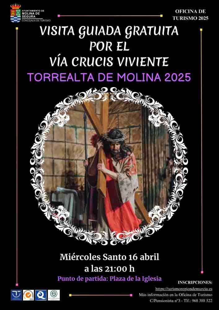 Turismo-Visita guiada gratuita 'VÍA CRUCIS VIVIENTE DE TORREALTA'-Día 16-CARTEL(1)