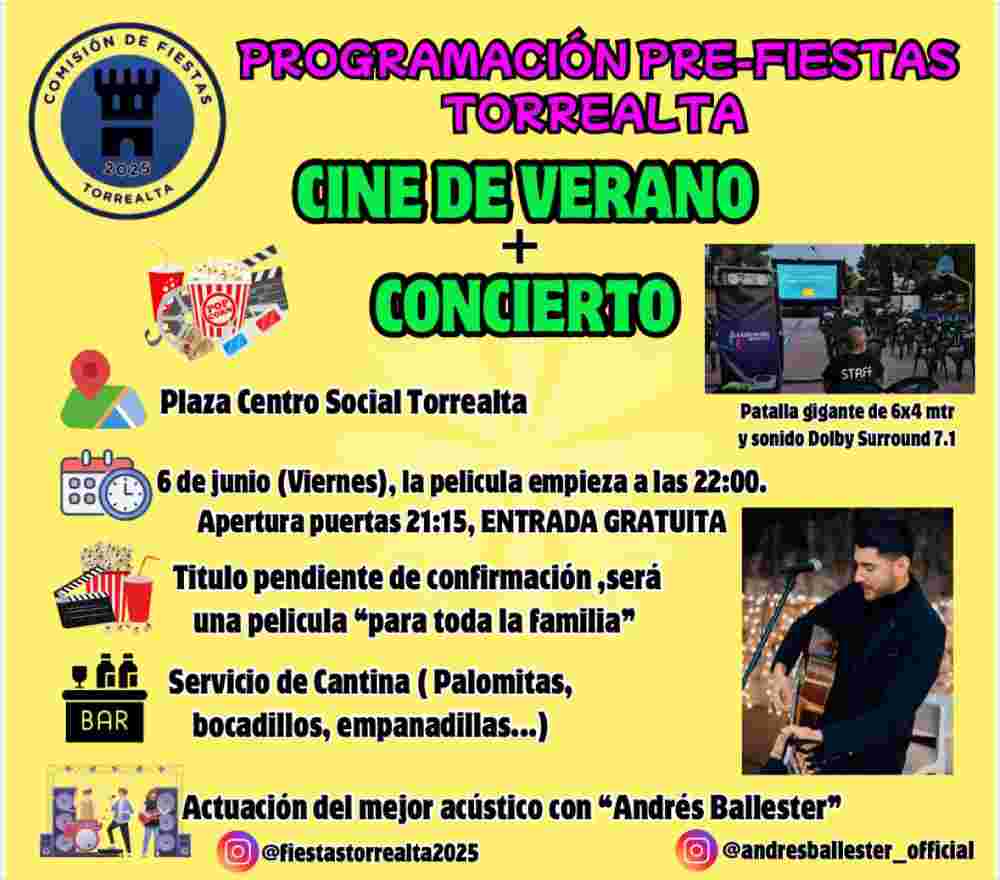 cartes 6 de junio torrealta pre-fiestas