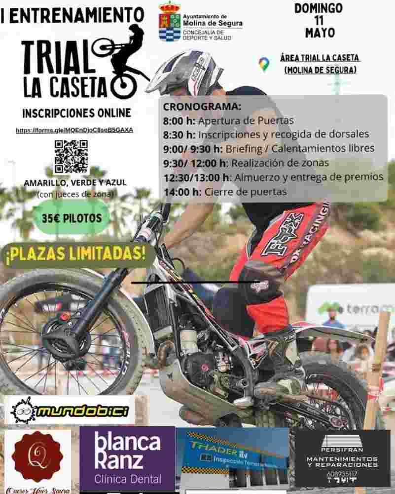 Deporte-Molina- I Entrenamiento Trial 'La Caseta'-Día 11-CARTEL(1)