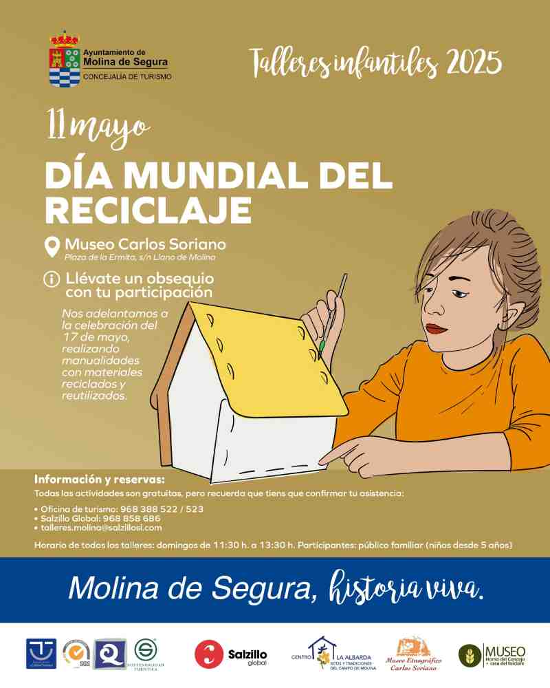 Museo Etnográfico 'Carlos Soriano'-Molina-'Día Mundial del Reciclaje'-Día 11-CARTEL(1)