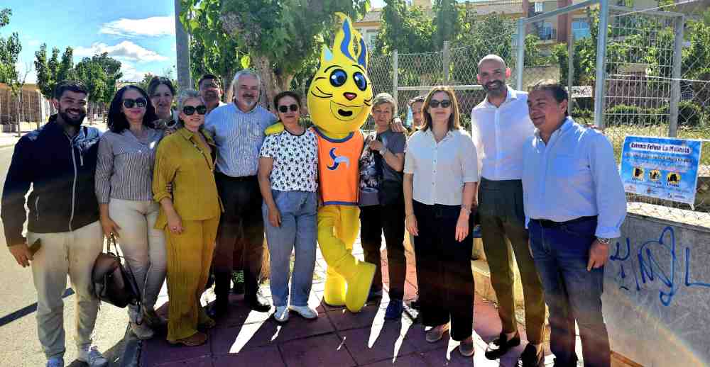 Salud-Molina-Colonia Felina Barrio La Molineta-Inauguración-Foto1(1)