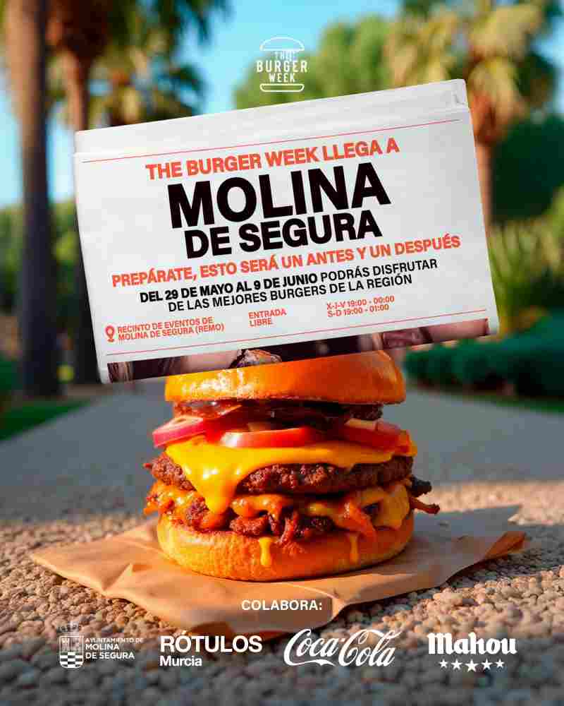 The Burger Week-Recinto eventos REMO-Molina-Del 29 de mayo al 9 de junio-CARTEL(1)