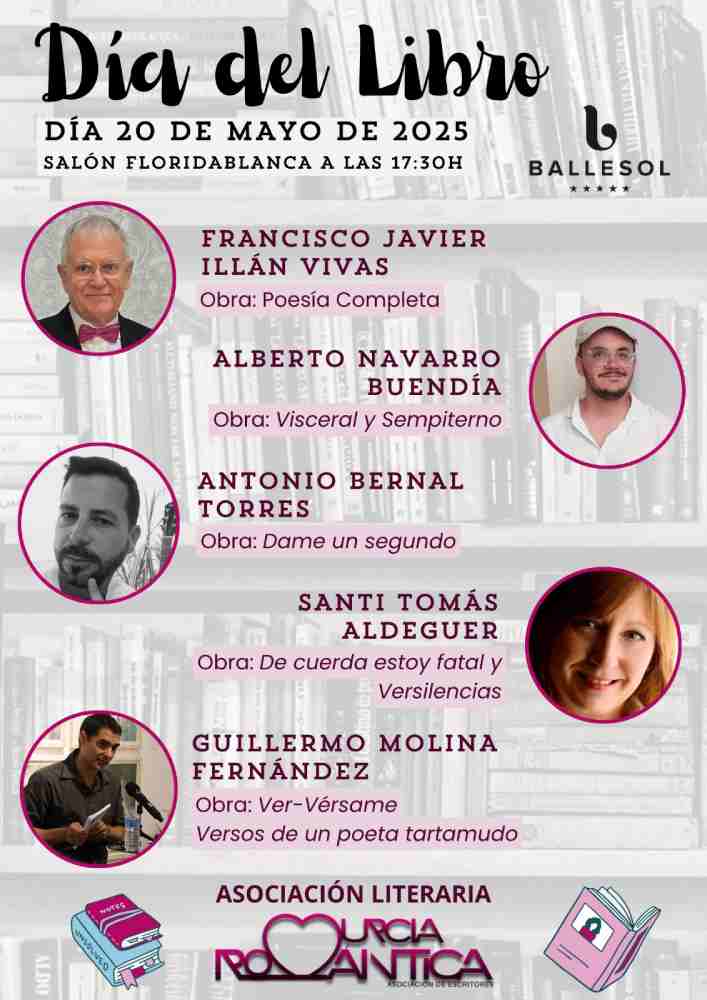 cartel escritores residencia ballesol altorreal