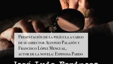 Ateneo-Molina-Presentación película 'José Luis Espinosa, el espía', de Alfonso Palazón-Día 19-CARTEL(1)