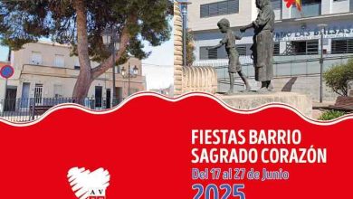 CARTEL FIESTAS BARRIO SAGRADO CORAZÓN