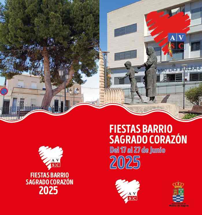 CARTEL FIESTAS BARRIO SAGRADO CORAZÓN