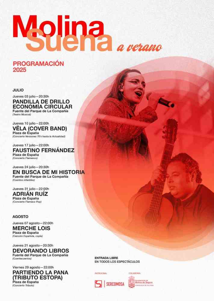 Cultura y Fiestas Locales-Ciclo 'Molina Suena a verano' 2025-CARTEL(1)