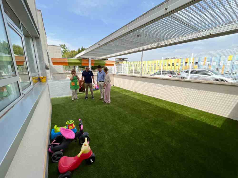 Educación-Obras mejora en Escuelas Infantiles Municipales-Visita alcalde y concejala-Foto2(1)