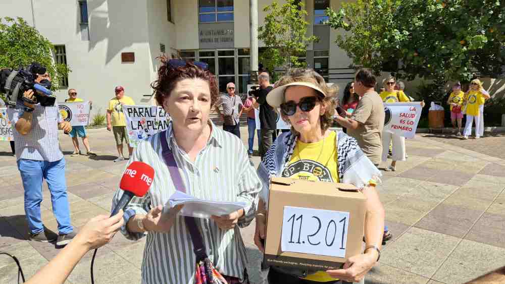 Presentación de firmas stop biogas