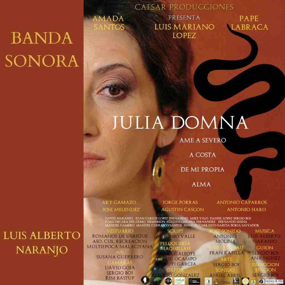 cartel Julia Domna banda sonora