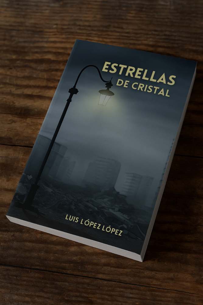 Portada Libro Estrellas de Cristal de Luis López