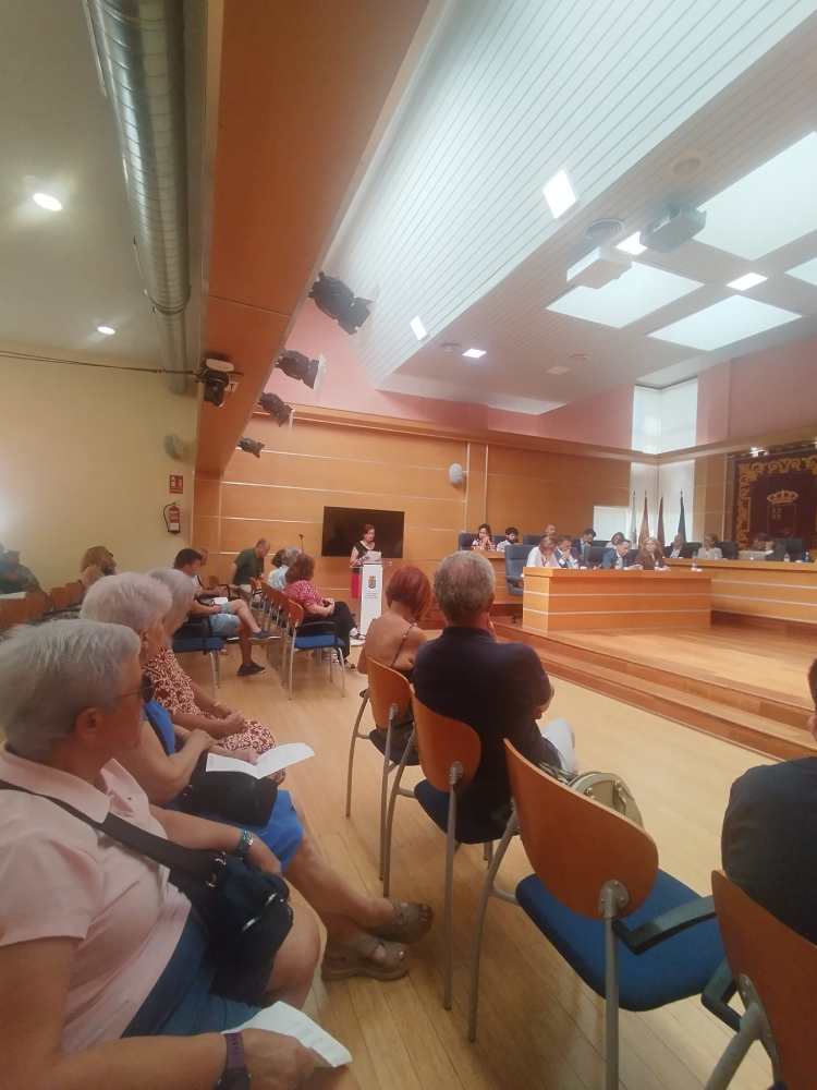 VSTA DEL PLENO EN INTERVENCIÓN ISABEL