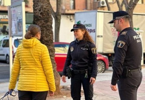 policia barrio sagrado corazon