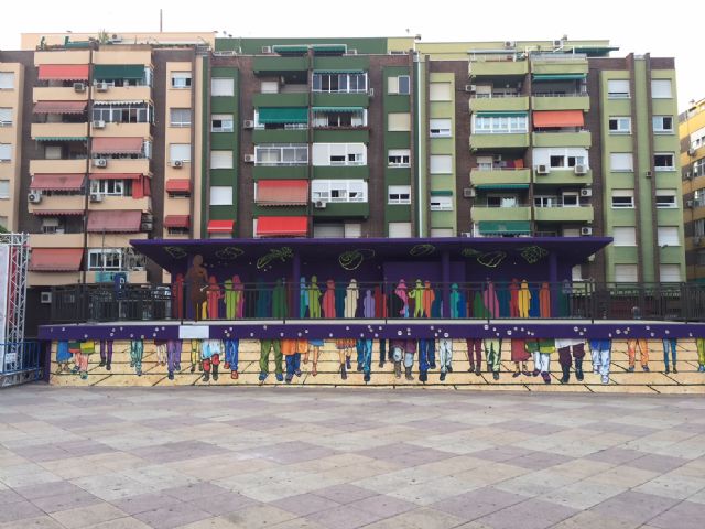 El Ayuntamiento de Molina de Segura anuncia que sustituirá el mural ‘Estrellas en Conserva’ por una escultura en homenaje a las mujeres conserveras.