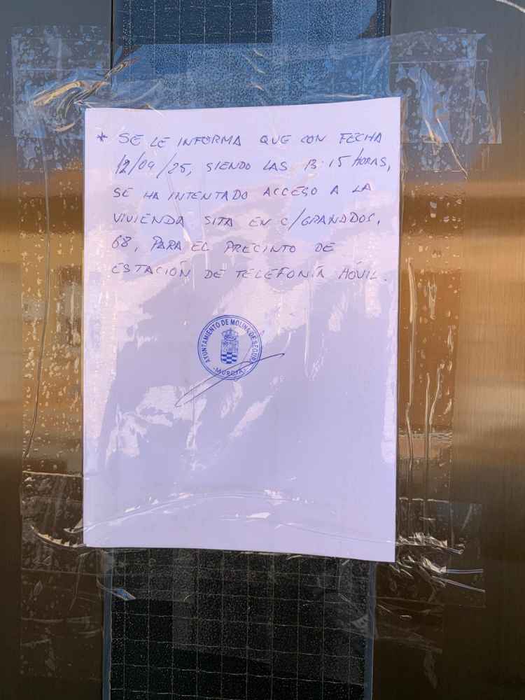 NOTIFICACION ANTENA GRANADOS 68