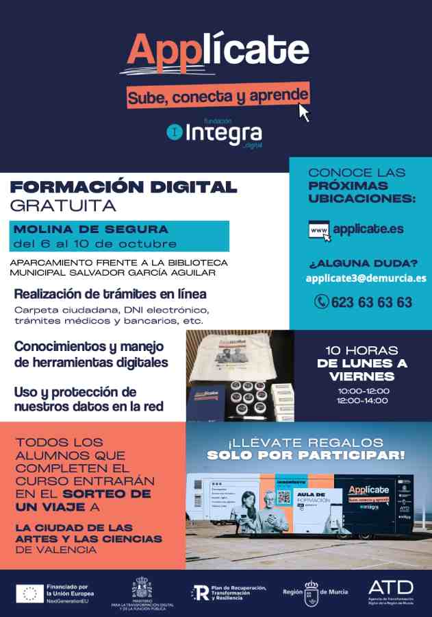 TIC-Molina-Campaña 'Applícate. Sube, conecta y aprende'-Tercera edición (6-10oct25)-CARTEL
