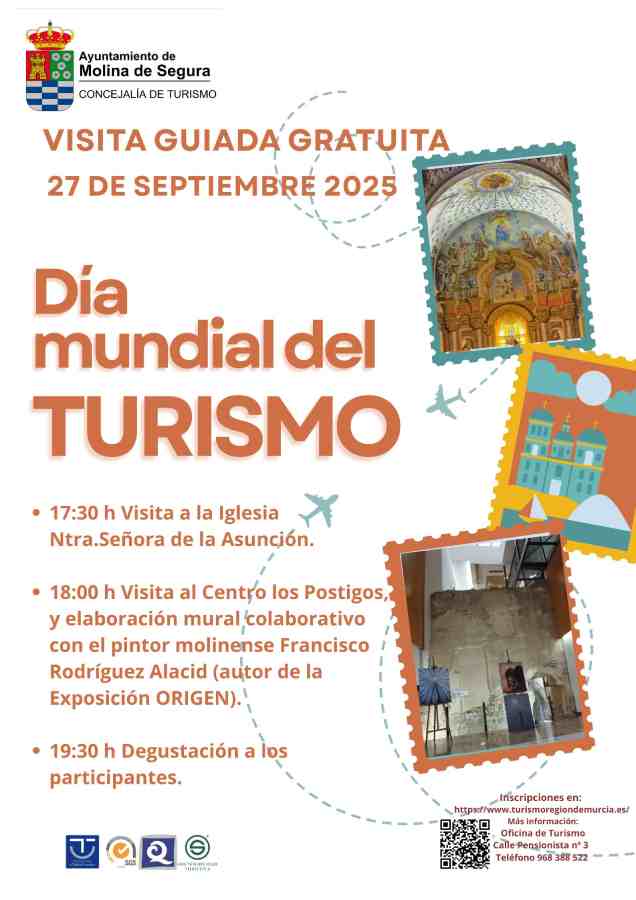 Turismo-Molina-Visita guiada gratuita 'DÍA MUNDIAL DEL TURISMO'-Día 27-CARTEL (1)