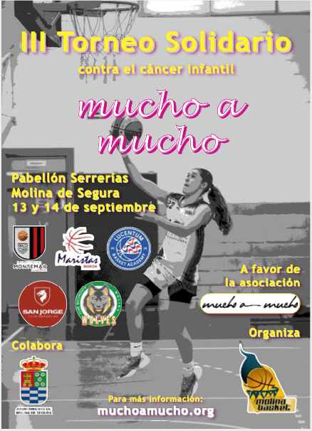 cartel torneo mucho a mucho molina basket