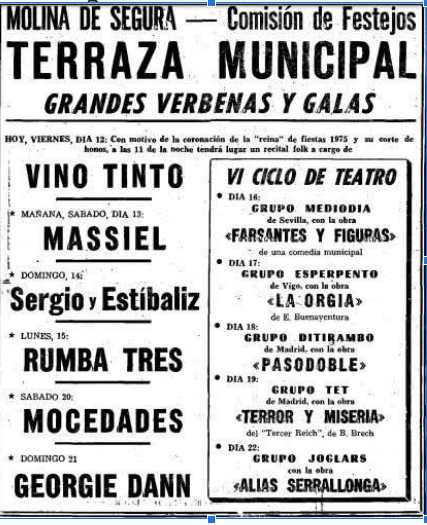 programa fiestas 1975