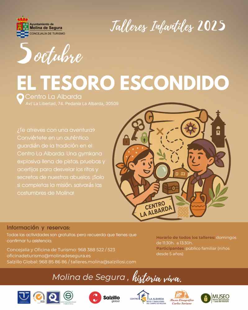 Centro La Albarda-Molina-'El Tesoro Escondido'-Día 5-CARTEL(1)