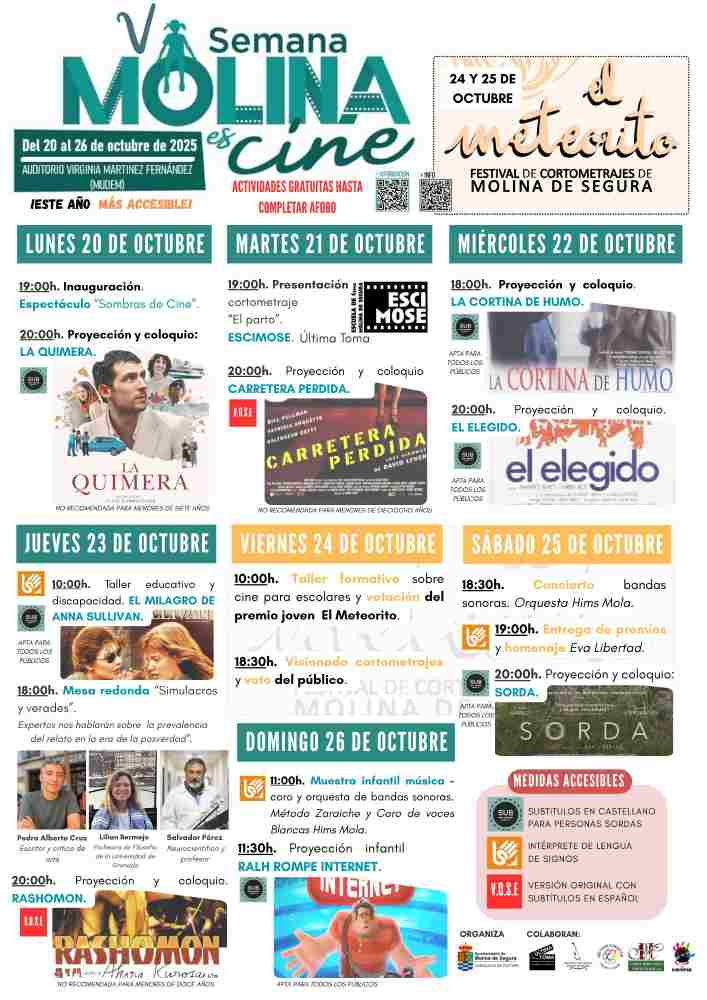 Cultura-Molina-V Semana 'MOLINA ES CINE 2025'-CARTEL PROGRAMACIÓN(1)