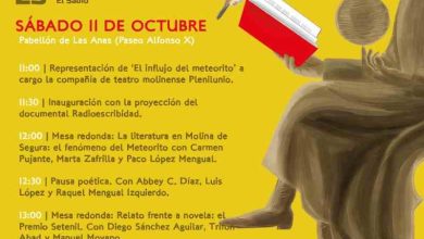 Feria del Libro de Murcia-Municipio invitado, Molina de Segura-Día 11-CARTEL ACTIVIDADES(1)