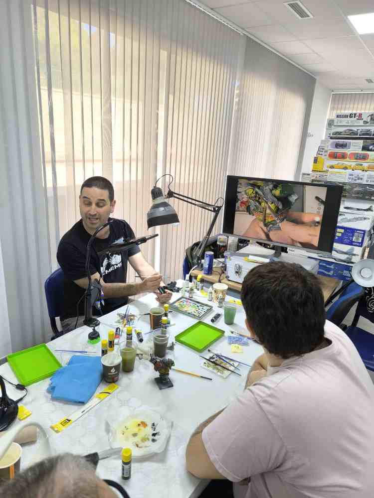 clinic anterior participanes modelismo