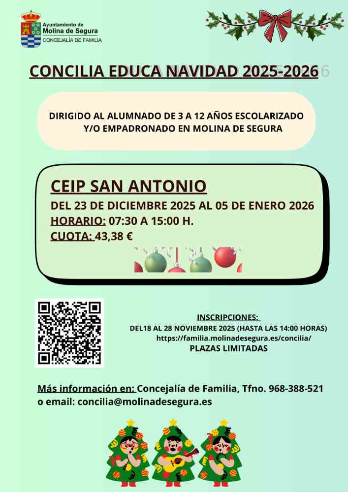 CARTEL CONCILIA NAVIDAD