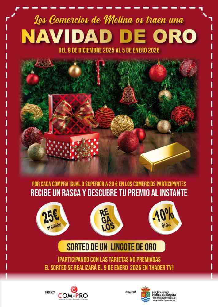 Cartel Campaña de Navidad COMPRO